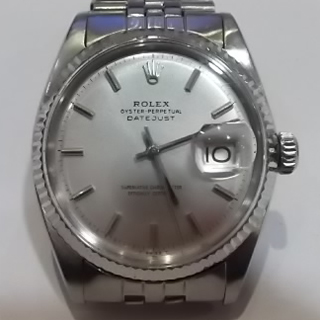 ROLEX　ロレックスのオイスターパーペチュアルデイトジャストRef.1601の修理・料金の紹介です。