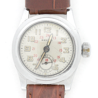 SEIKO/セイコー　手巻き時計 モリス 9型 オーバーホール修理・料金の紹介です。