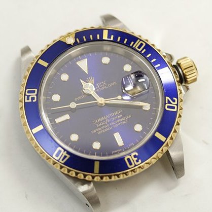 ROLEX　ロレックス Ref16613 サブマリーナデイト　青サブコンビ　SS×YG16613 オーバーホール　修理・料金のご紹介です。