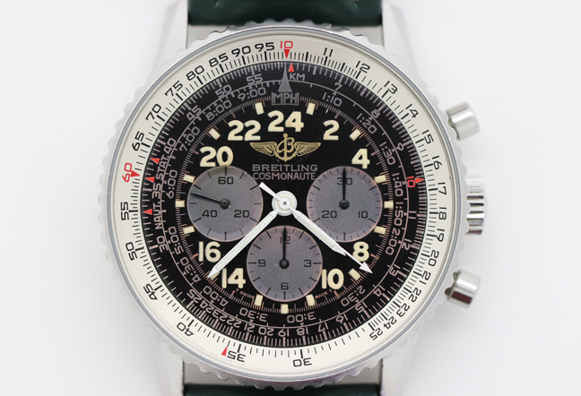BREITLING ブライトリング コスモノート A12019 オーバーホール及びゼンマイ交換修理・料金の紹介です