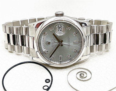 ROLEX ロレックス デイデイト 8Pダイヤ/2Pバケット
