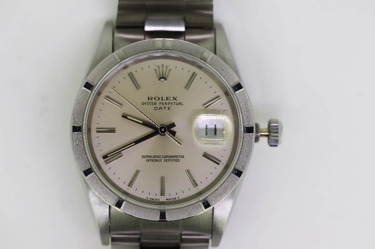 ロレックス ROLEX　オイスターパーペチュアル（Oyster Perpetual）デイト　紳士用 キャリバー：3135 修理事例1