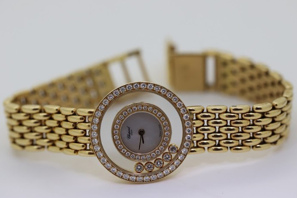 Chopard ショパール ハッピーダイヤモンド 205691-0001電池交換