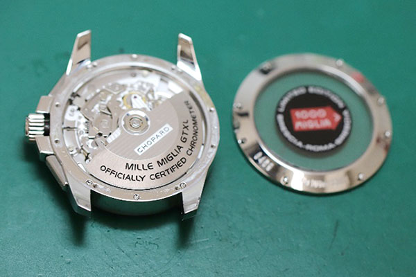 Chopard（ショパール）ミッレミリア GTXL クロノグラフ(型番168459-3037) Mille Miglia Gran Turismo XL Chronograph 修理事例3