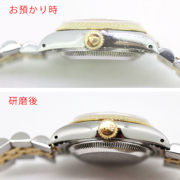 ロレックス デイトジャスト（ROLEX DATEJUST）69173 レディース 修理事例13